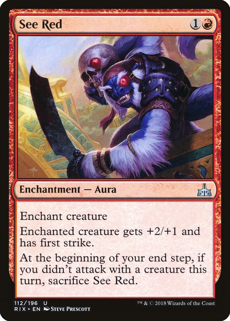 See Red\nRivals of Ixalan\nSingle\nMagic The Gathering