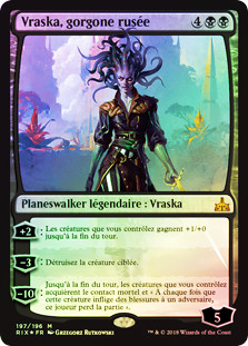 Vraska, Scheming Gorgon (Introductory Product)
Rivals of Ixalan (Foil) - French
Single
Magic The Gathering