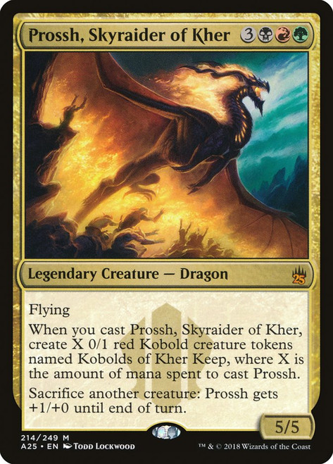 Prossh, Skyraider of Kher\nMasters 25\nSingle\nMagic The Gathering