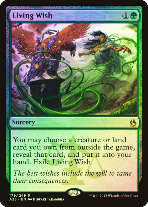 Living Wish\nMasters 25\nSingle\nMagic The Gathering