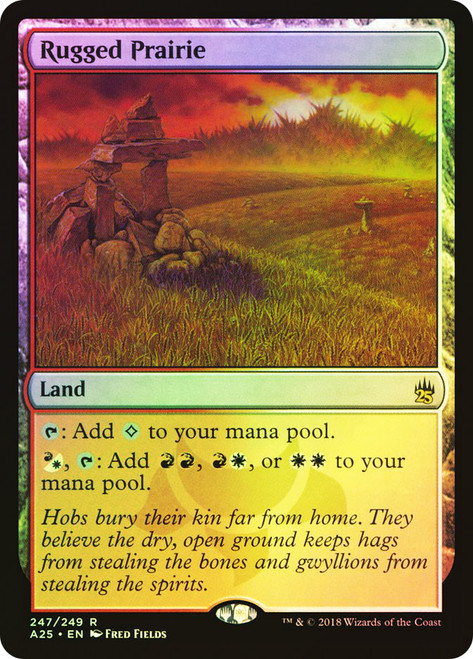 Rugged Prairie\nMasters 25\nSingle\nMagic The Gathering