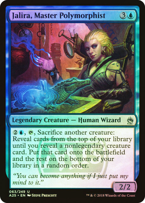 Jalira, Master Polymorphist\nMasters 25\nSingle\nMagic The Gathering