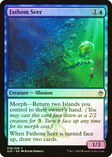 Fathom Seer\nMasters 25\nSingle\nMagic The Gathering