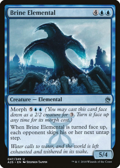 Brine Elemental\nMasters 25\nSingle\nMagic The Gathering