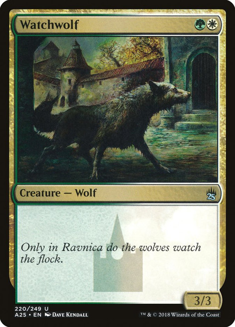 Watchwolf\nMasters 25\nSingle\nMagic The Gathering