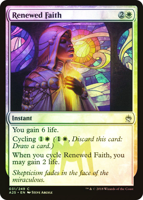 Renewed Faith\nMasters 25\nSingle\nMagic The Gathering