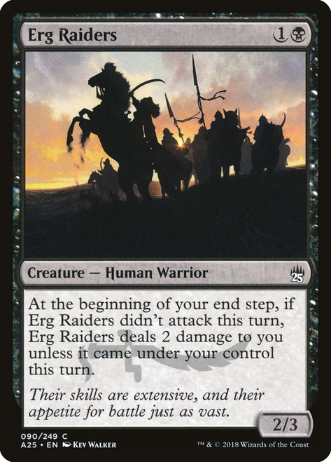 Erg Raiders\nMasters 25\nSingle\nMagic The Gathering