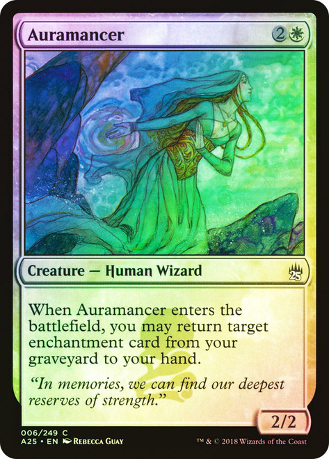 Auramancer\nMasters 25\nSingle\nMagic The Gathering