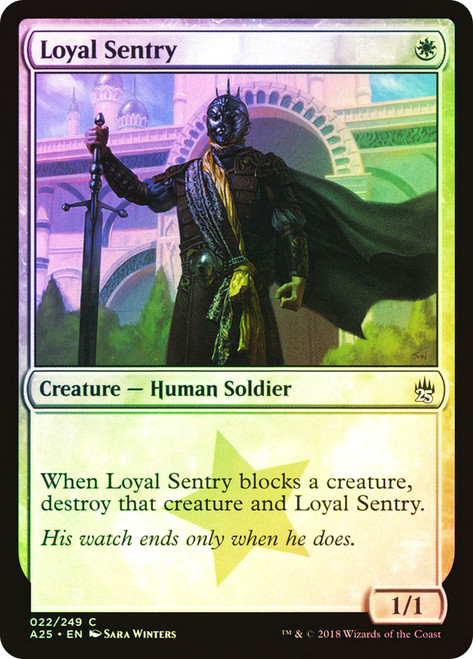 Loyal Sentry\nMasters 25\nSingle\nMagic The Gathering