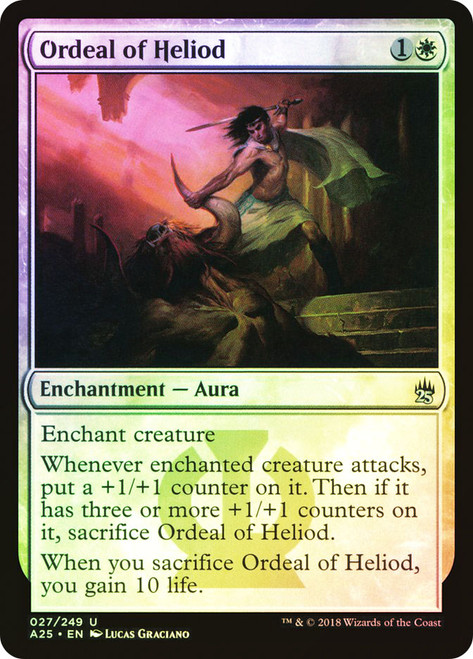 Ordeal of Heliod\nMasters 25\nSingle\nMagic The Gathering