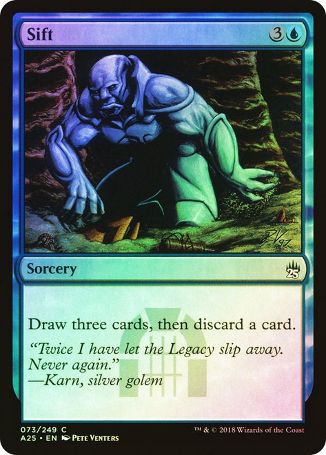 Sift\nMasters 25\nSingle\nMagic The Gathering