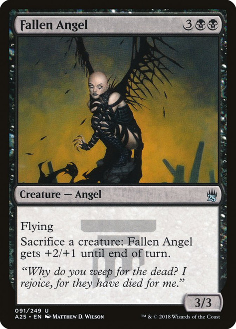 Fallen Angel\nMasters 25\nSingle\nMagic The Gathering