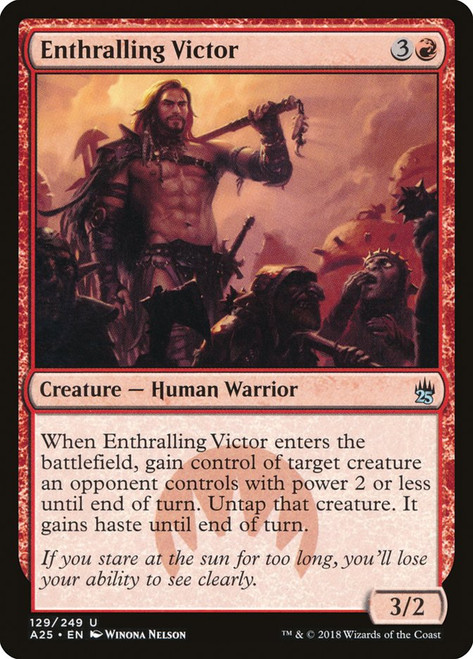 Enthralling Victor\nMasters 25\nSingle\nMagic The Gathering