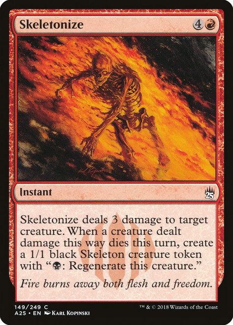 Skeletonize\nMasters 25\nSingle\nMagic The Gathering