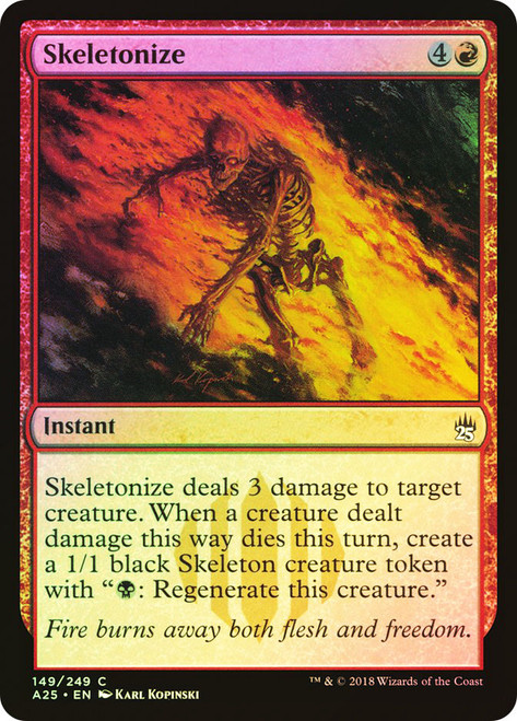 Skeletonize\nMasters 25\nSingle\nMagic The Gathering