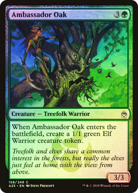 Ambassador Oak\nMasters 25\nSingle\nMagic The Gathering