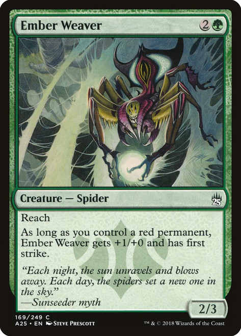 Ember Weaver\nMasters 25\nSingle\nMagic The Gathering