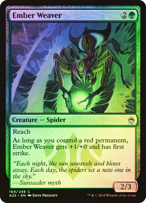 Ember Weaver\nMasters 25\nSingle\nMagic The Gathering