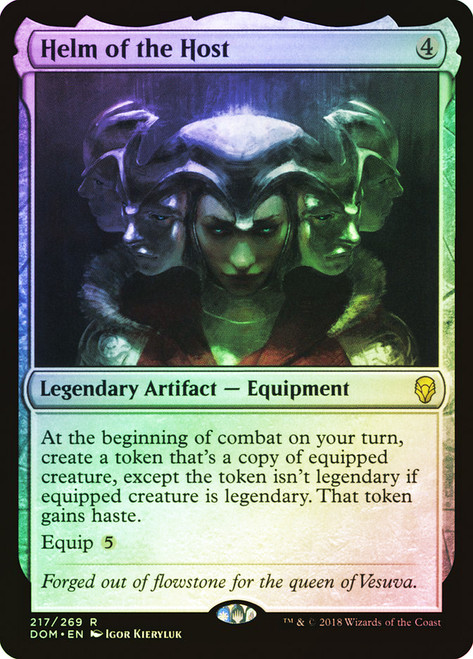 Helm of the Host\nDominaria\nSingle\nMagic The Gathering