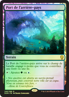 Hinterland Harbor
Dominaria (Foil) - French
Single
Magic The Gathering
