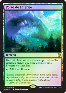 Hinterland Harbor
Dominaria (Foil) - Portuguese
Single
Magic The Gathering