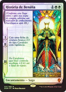 History of Benalia
Dominaria (Foil) - Portuguese
Single
Magic The Gathering