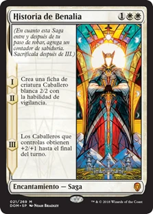 History of Benalia
Dominaria - Spanish
Single
Magic The Gathering