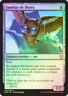 Jhoira's Familiar
Dominaria (Foil) - Portuguese
Single
Magic The Gathering