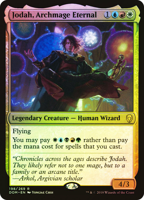 Jodah, Archmage Eternal\nDominaria\nSingle\nMagic The Gathering
