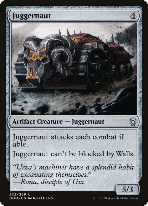 Juggernaut\nDominaria\nSingle\nMagic The Gathering
