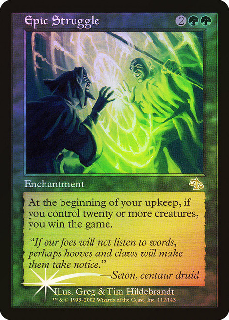 Epic Struggle\nJudgment\nSingle\nMagic The Gathering