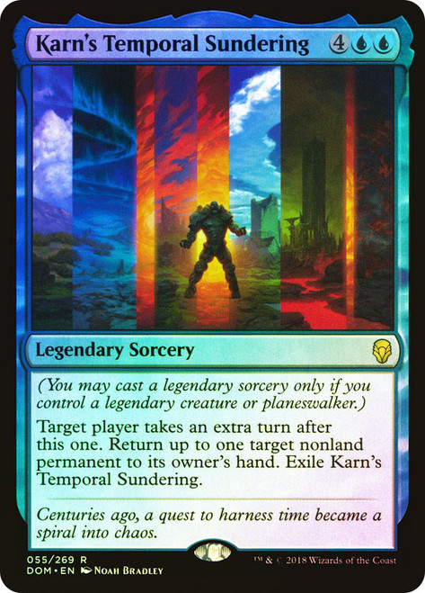 Karn's Temporal Sundering\nDominaria\nSingle\nMagic The Gathering