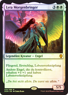 Lyra Dawnbringer
Dominaria (Foil) - German
Single
Magic The Gathering