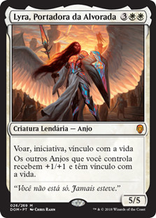 Lyra Dawnbringer
Dominaria - Portuguese
Single
Magic The Gathering