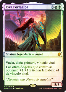 Lyra Dawnbringer
Dominaria (Foil) - Spanish
Single
Magic The Gathering