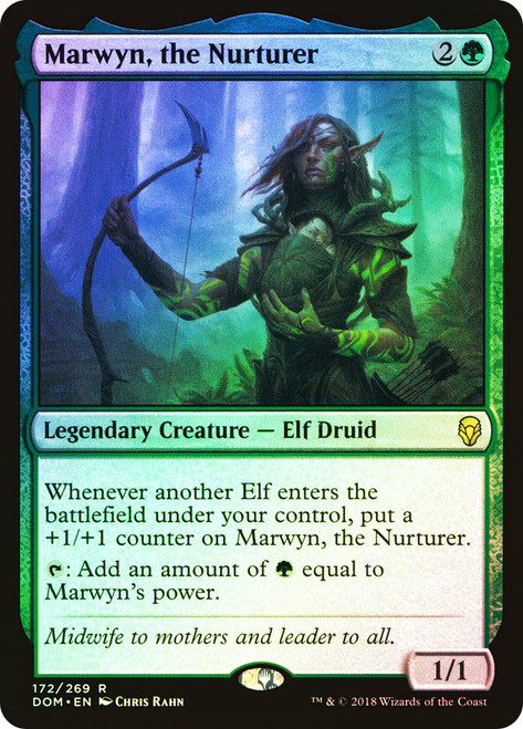 Marwyn, the Nurturer\nDominaria\nSingle\nMagic The Gathering