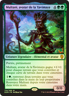 Multani, Yavimaya's Avatar
Dominaria (Foil) - French
Single
Magic The Gathering
