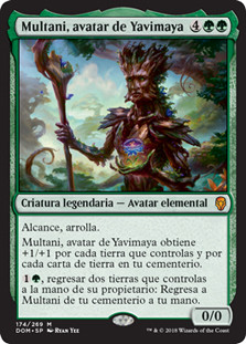 Multani, Yavimaya's Avatar
Dominaria - Spanish
Single
Magic The Gathering