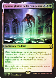 Primevals' Glorious Rebirth
Dominaria (Foil) - Spanish
Single
Magic The Gathering
