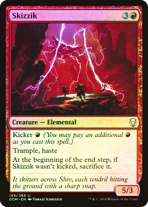 Skizzik\nDominaria\nSingle\nMagic The Gathering