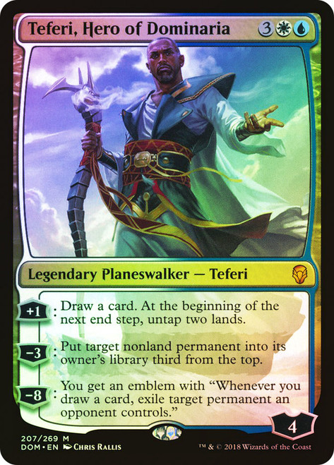 Teferi, Hero of Dominaria (Borderless) | Mythic Edition | Star 