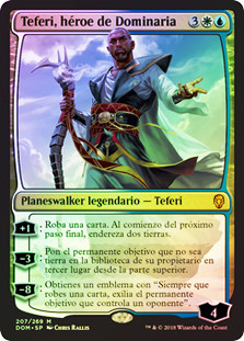 Teferi, Hero of Dominaria
Dominaria (Foil) - Spanish
Single
Magic The Gathering
