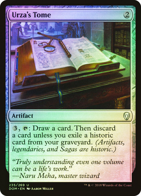 Urza's Tome\nDominaria\nSingle\nMagic The Gathering
