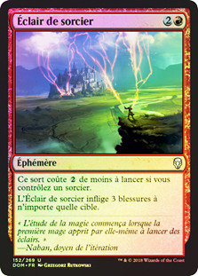 Wizard's Lightning
Dominaria (Foil) - French
Single
Magic The Gathering