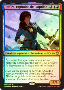 Jhoira, Weatherlight Captain
Dominaria (Foil) - French
Single
Magic The Gathering