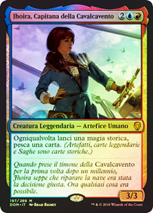 Jhoira, Weatherlight Captain
Dominaria (Foil) - Italian
Single
Magic The Gathering