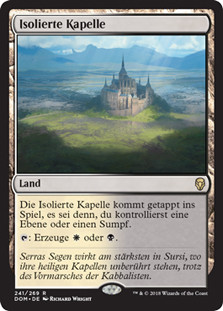 Isolated Chapel
Dominaria - German
Single
Magic The Gathering