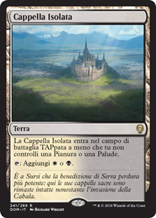 Isolated Chapel
Dominaria - Italian
Single
Magic The Gathering
