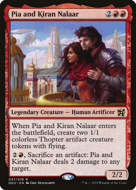 Pia and Kiran Nalaar\nDuel Decks: Elves vs. Inventors\nSingle\nMagic The Gathering