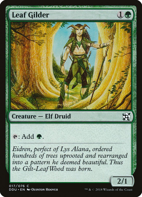 Leaf Gilder\nDuel Decks: Elves vs. Inventors\nSingle\nMagic The Gathering